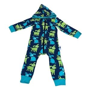 Paapii Dog One Piece Playsuit Size 80 10-12 Months